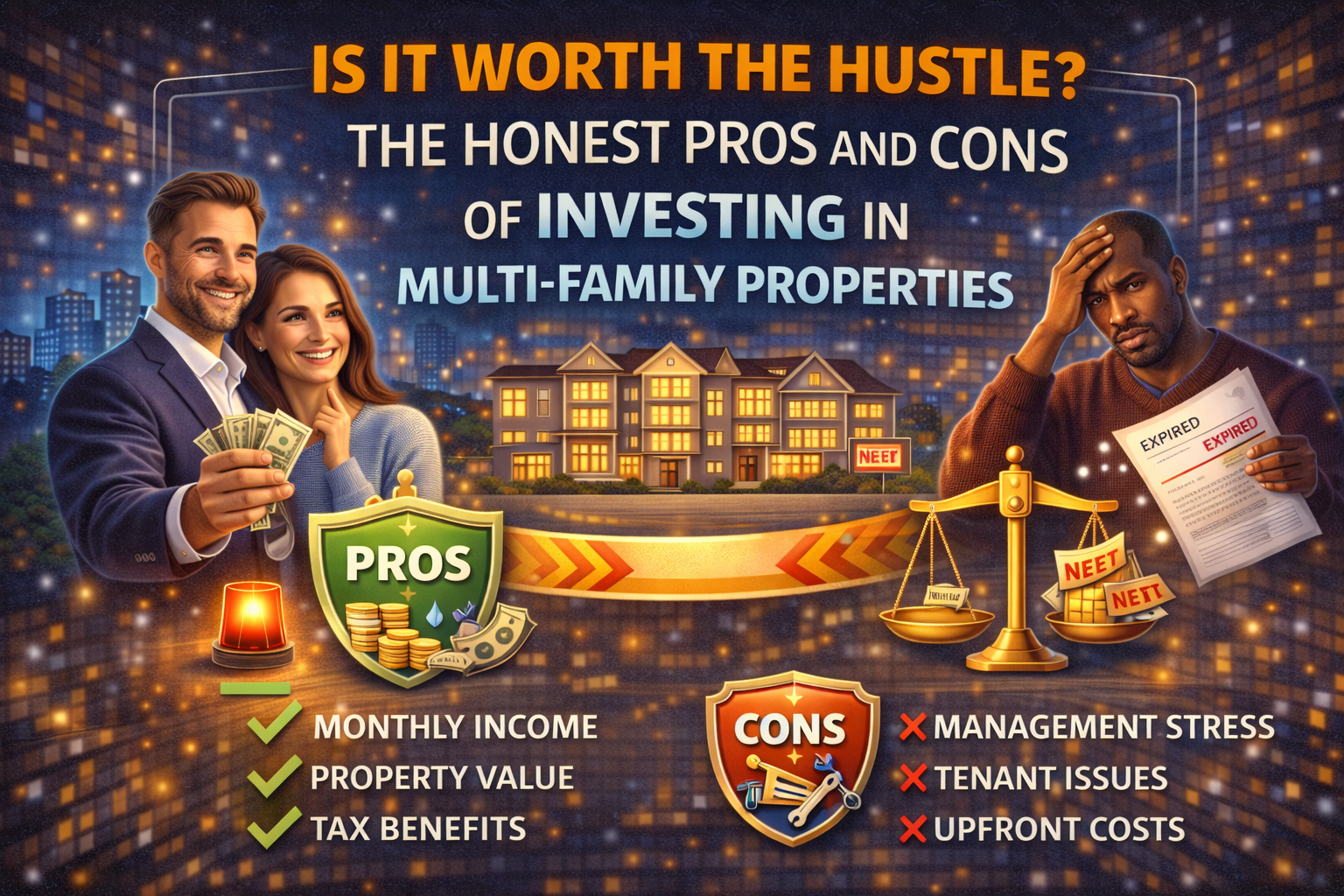 Is It Worth the Hustle? The Honest Pros and Cons of Investing in Multi-Family Properties